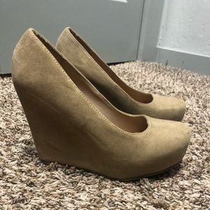Woman’s wedge heel